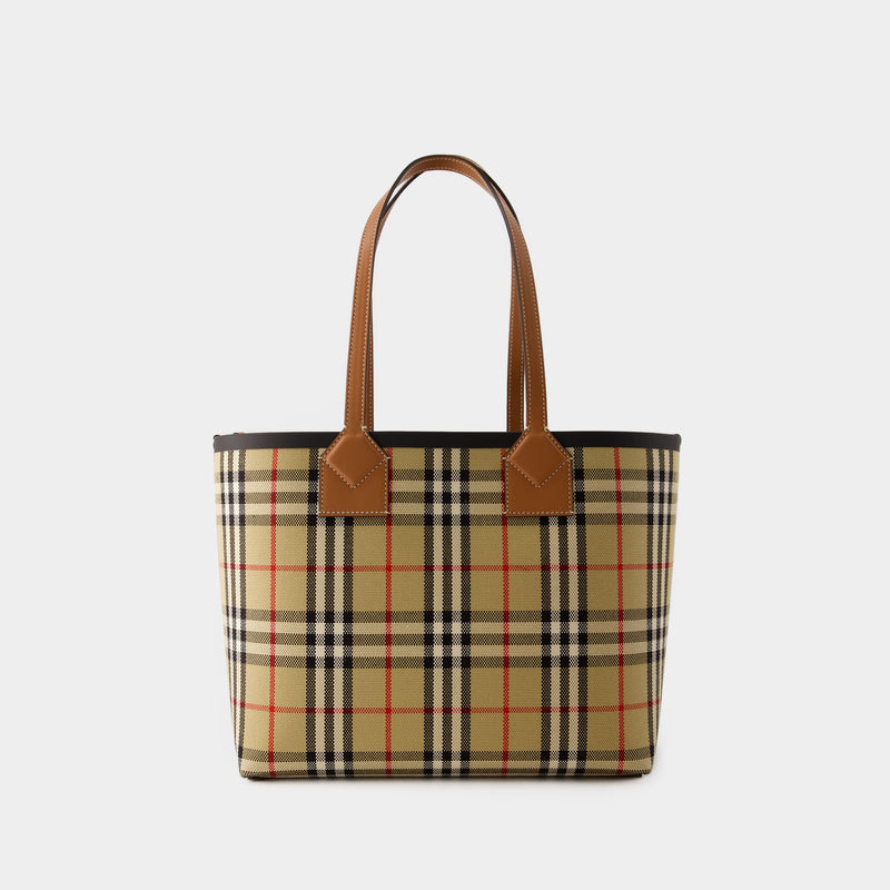 SM London Tote bag - Burberry - Cotton - Brown