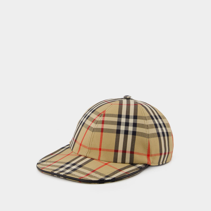 MH Vintage hat - Burberry - Cotton - Archive Beige
