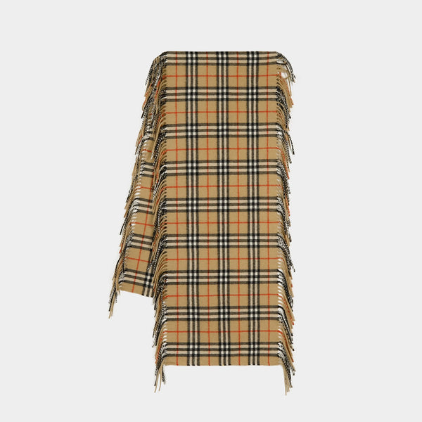 Burberry vintage check scarf antique clearance yellow