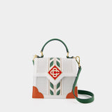 Equipement Mini Jeanne Handbag - Casablanca - White - Leather