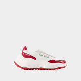 Atlantis Sneakers - Casablanca - White/Red - Leather