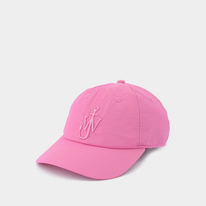 Pink Nylon and Polyester Cap