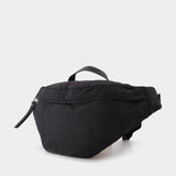 Black Canvas Belt Bag