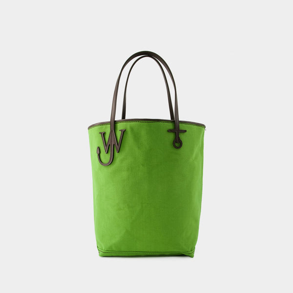 Anchor Tall Tote Bag - J.W. Anderson - Canvas - Green/Brown
