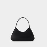 Twist Baguette Bag in Black