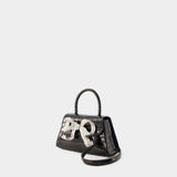 Mini Bow Bag - Self Portrait - Leather - Black