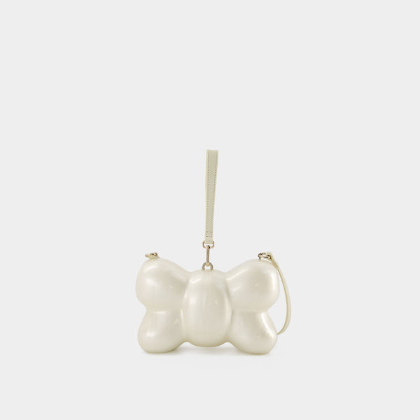 Bow Bag Crossbody - Simone Rocha - Leather - Beige