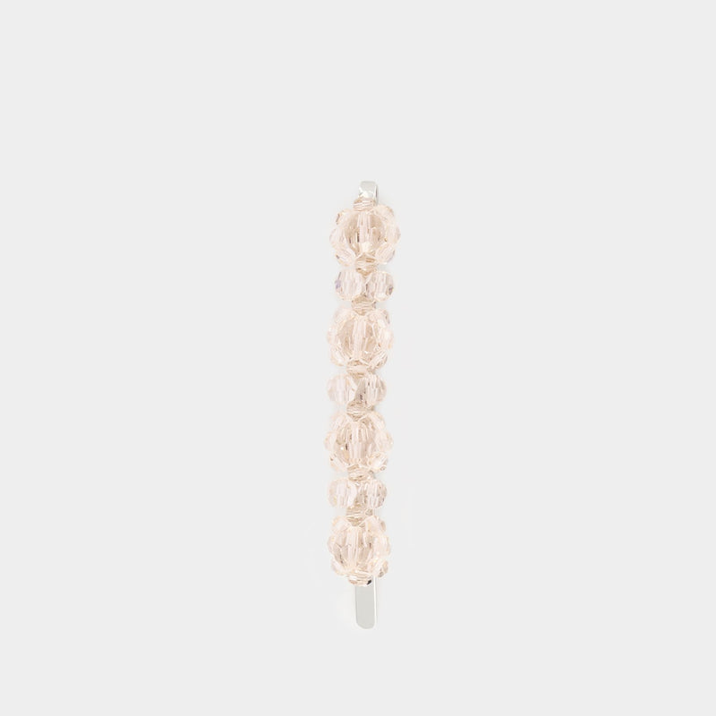Flower Hair Clip - Simone Rocha - Crystal - Nude