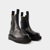 Aj1146 Boots - Toga Pulla - Leather - Black