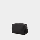 Wash Bag Small - Rains - Synthetic - Black