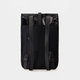 Mini W3 Backpack - RAINS - Synthetic - Black