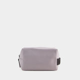 Wash Bag Small  - RAINS - Synthetic - Purple