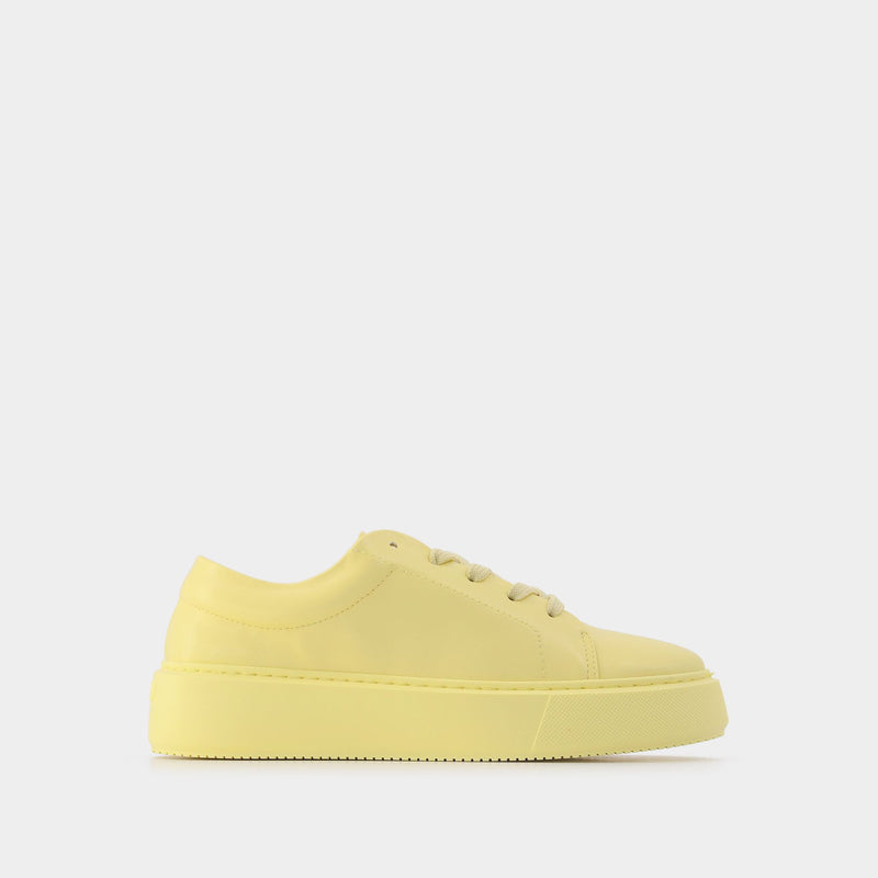 Yellow Sporty Mix Plant-Based Trainers