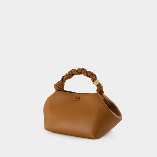 Bou Crossbody bag - Ganni - Leather - Brown