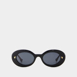 Giva Sunglasses - Nanushka - Acetate - Black