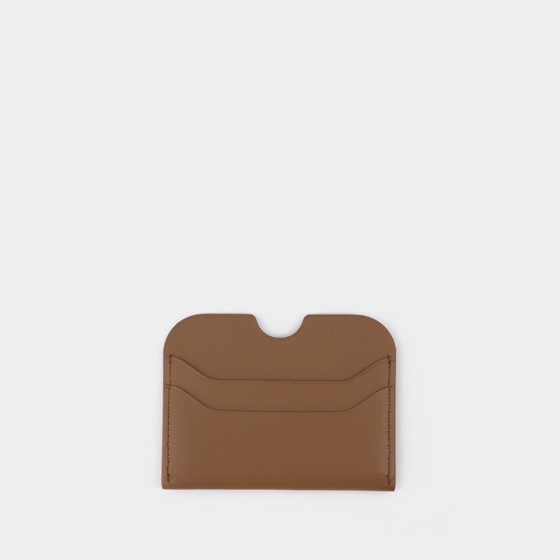 Elmas Large Cardholder in Brown Leather