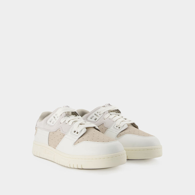 08Sthlm Low Es Mix M Sneakers - Acne Studios - White - Leather