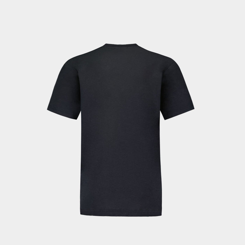T-Shirt - Acne Studios -  Faded Black - Cotton
