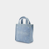 Logo Mini Tote Bag - Acne Studios - Blue  - Denim