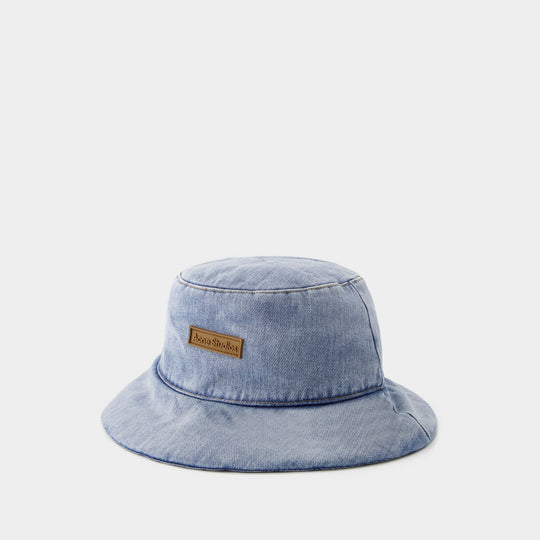 Signature Bucket Hat - Acne Studios - Wool - Light Blue