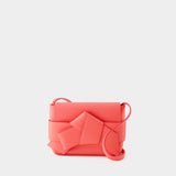 Musubi Wallet On Chain - Acne Studios - Leather - Electric Pink