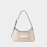 Platt Micro Crackle Hobo Bag - Acne Studios - Leather - Pastel Pink