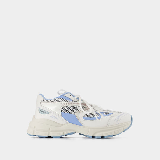 Marathon Sneakers - Axel Arigato - White/Blue Dusty - Leather