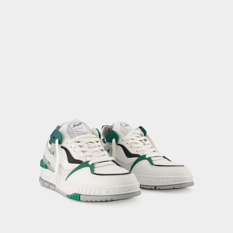 Axel Arigato Green & White Astro Sneakers