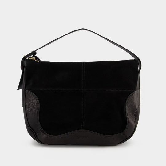 Hana Hobo Bag - See By Chloe -  Black - Leather