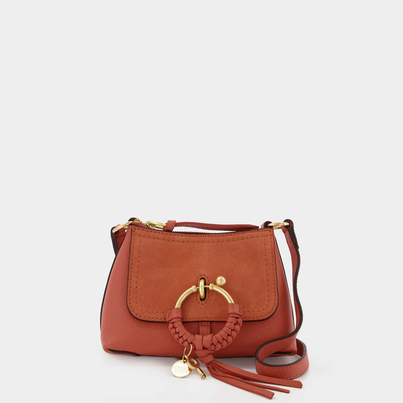 Joan Mini Hobo Bag - See By Chloe -  Tan Apricot - Leather