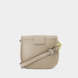 Saddie Hobo Bag - See By Chloe - Cement Beige - Leather