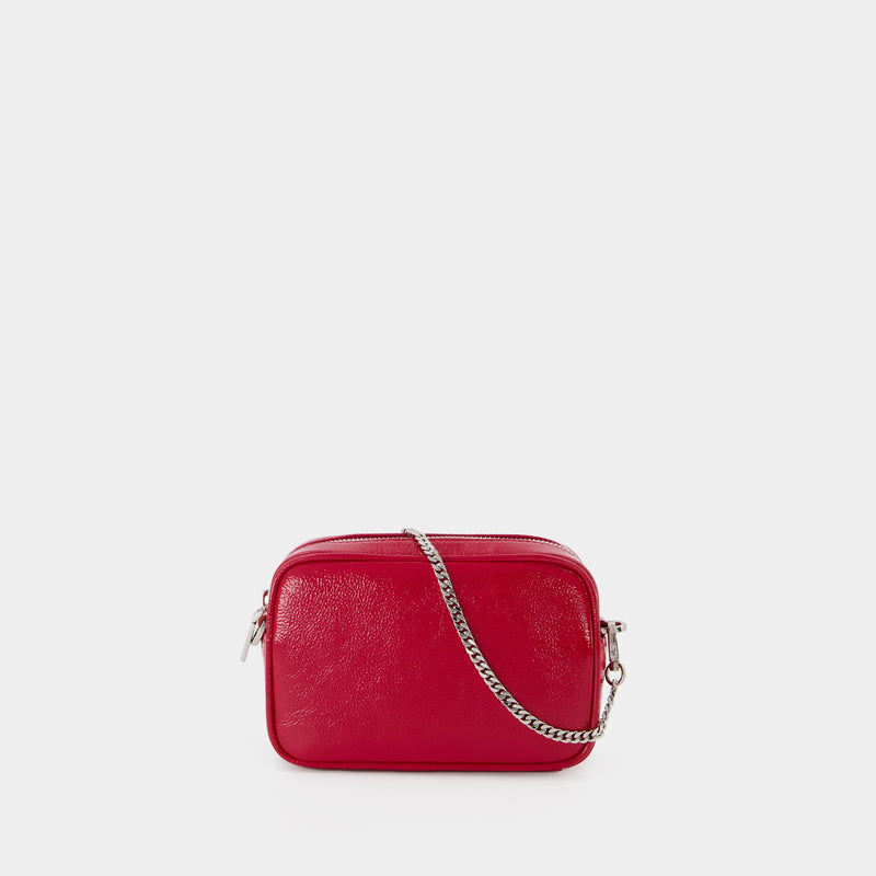 Mini Star Hobo Bag - Golden Goose -  Red Ruby - Leather