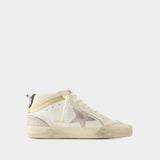 Mid Star Sneakers - Golden Goose - Leather - Multi