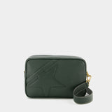 Star Bag in Green Leather