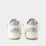 Ball Star Sneakers - Golden Goose Deluxe Brand - Leather - White