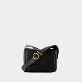 Flap Messenger Xs Crossbody - Jil Sander - Leather - Black