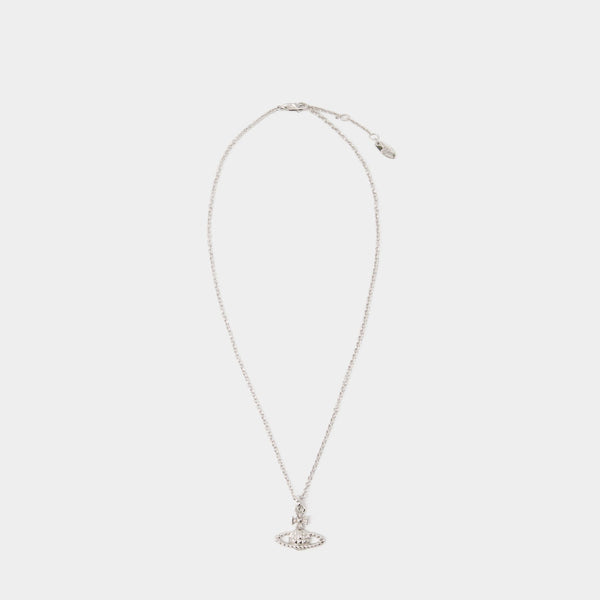 Mayfair Bas Relief Necklace - Vivienne Westwood - Brass - Silver
