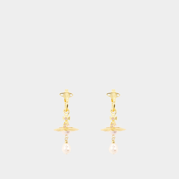 Aleksa Earrings - Vivienne Westwood - Brass - Gold