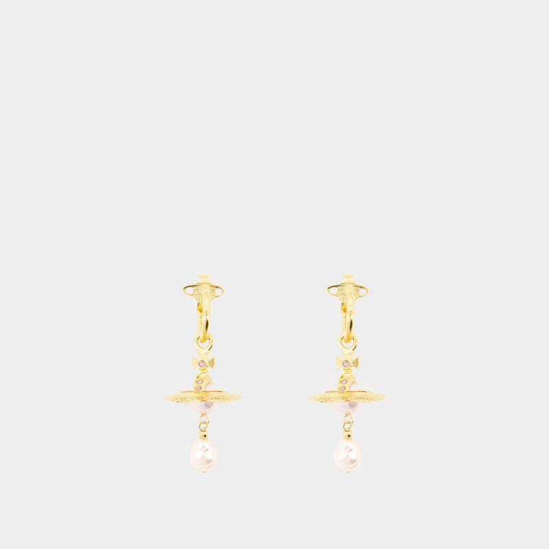 Aleksa Earrings - Vivienne Westwood - Brass - Gold