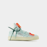 3.0 Off Court Sneakers - Off White - White/Mint - Leather