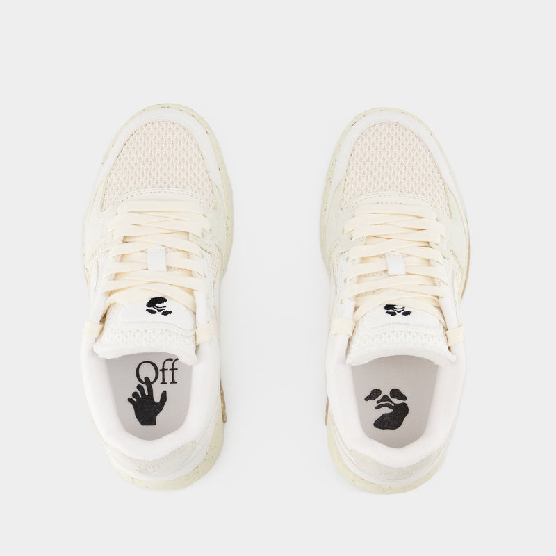 Slim Out Of Office  Sneakers - Off White - White - Leather