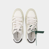 5.0 Sneakers - Off White - Leather - White/Black
