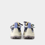 Odsy 1000 Sneakers - Off White - Leather - Dark Grey