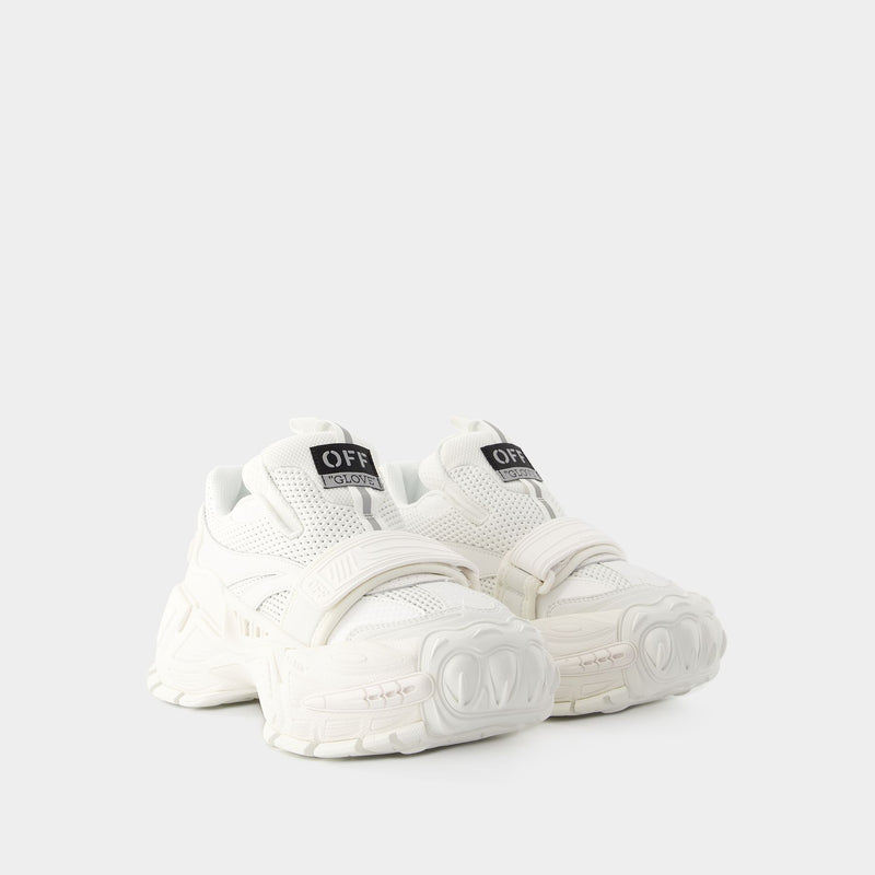Glove Slip On Sneakers - Off White - Leather - W