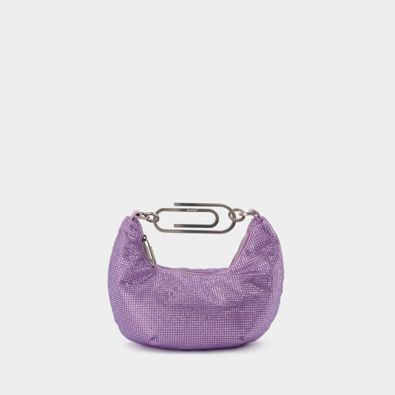 Binder Clip 20 Bag in Strass / Lilac