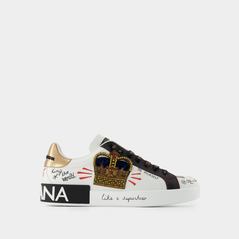 Portofino Sneakers - Dolce & Gabbana - Multi - Nylon