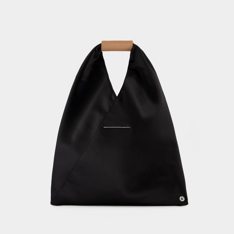 Small Japanese Bag - Mm6 Maison Margiela - Black - Canva