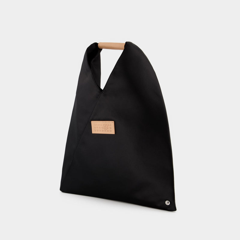 Small Japanese Bag - Mm6 Maison Margiela - Black - Canva