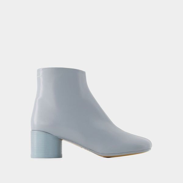 6 Anatomic 50 Ankle Boots - MM6 Maison Margiela - Leather - Blue