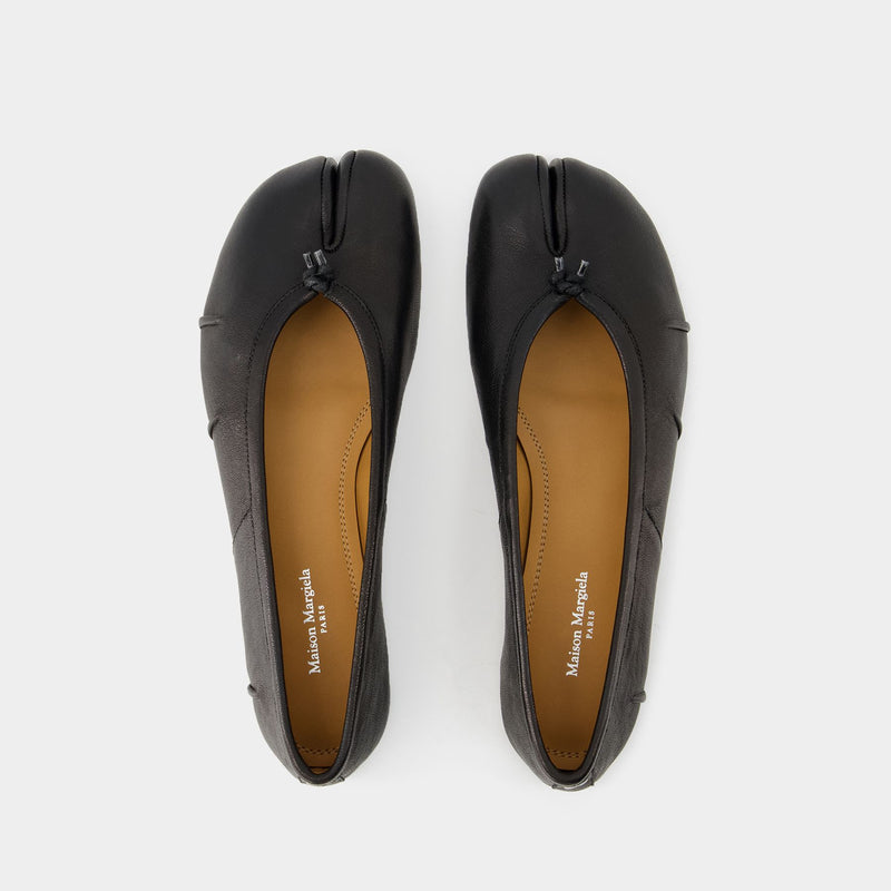 New Tabi Ballerinas - Maison Margiela - Leather - Black